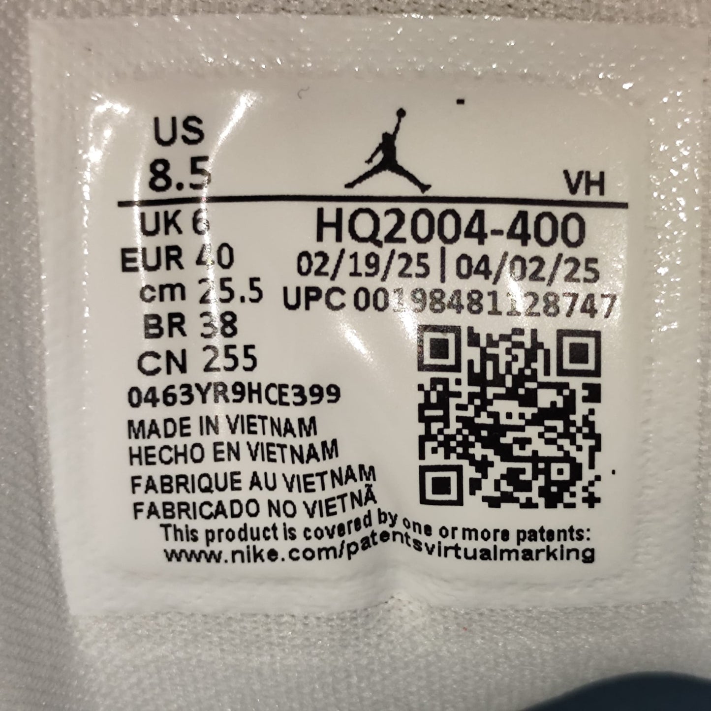 Talla 40 Jordan 1 Low Edición Especial