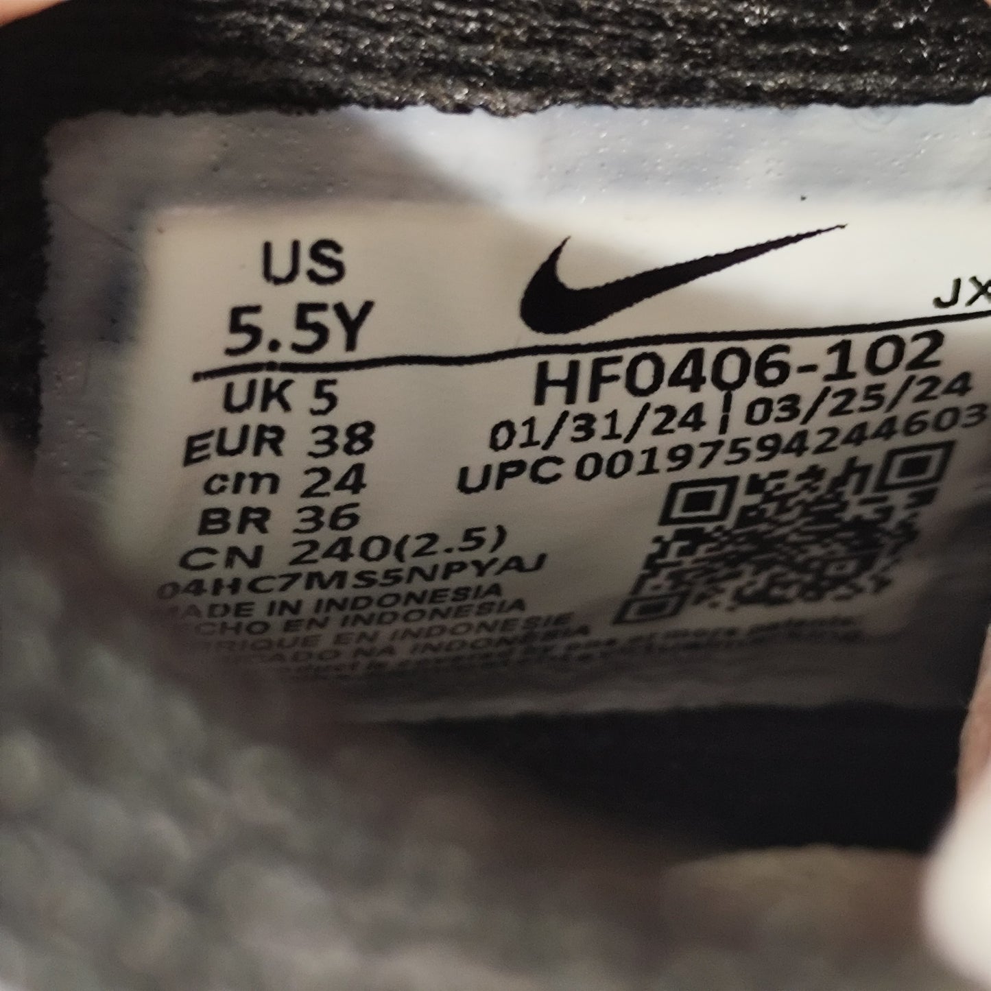 Talla 37 Air Flight 89