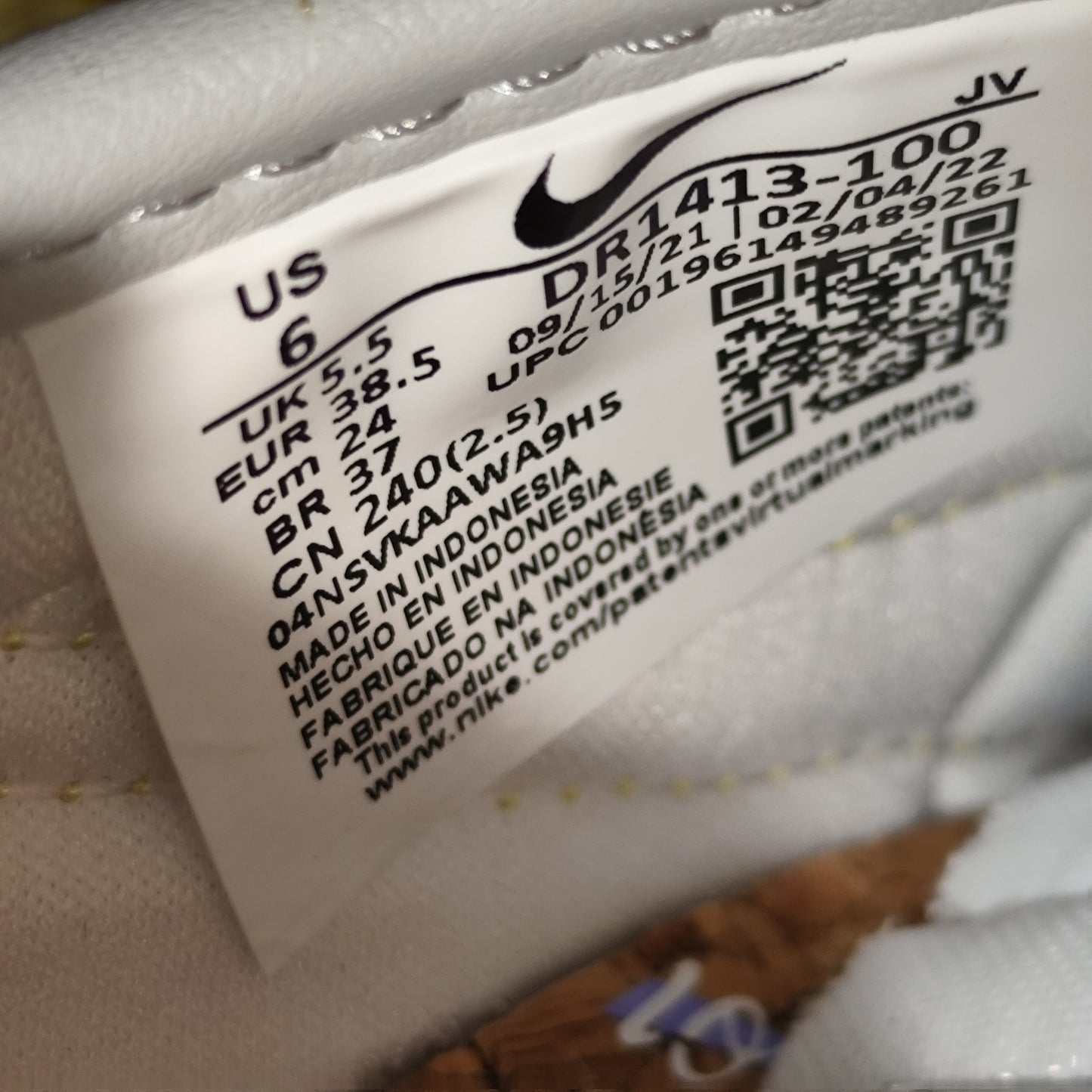 Talla 38.5 Cortez Union Lemon Frost