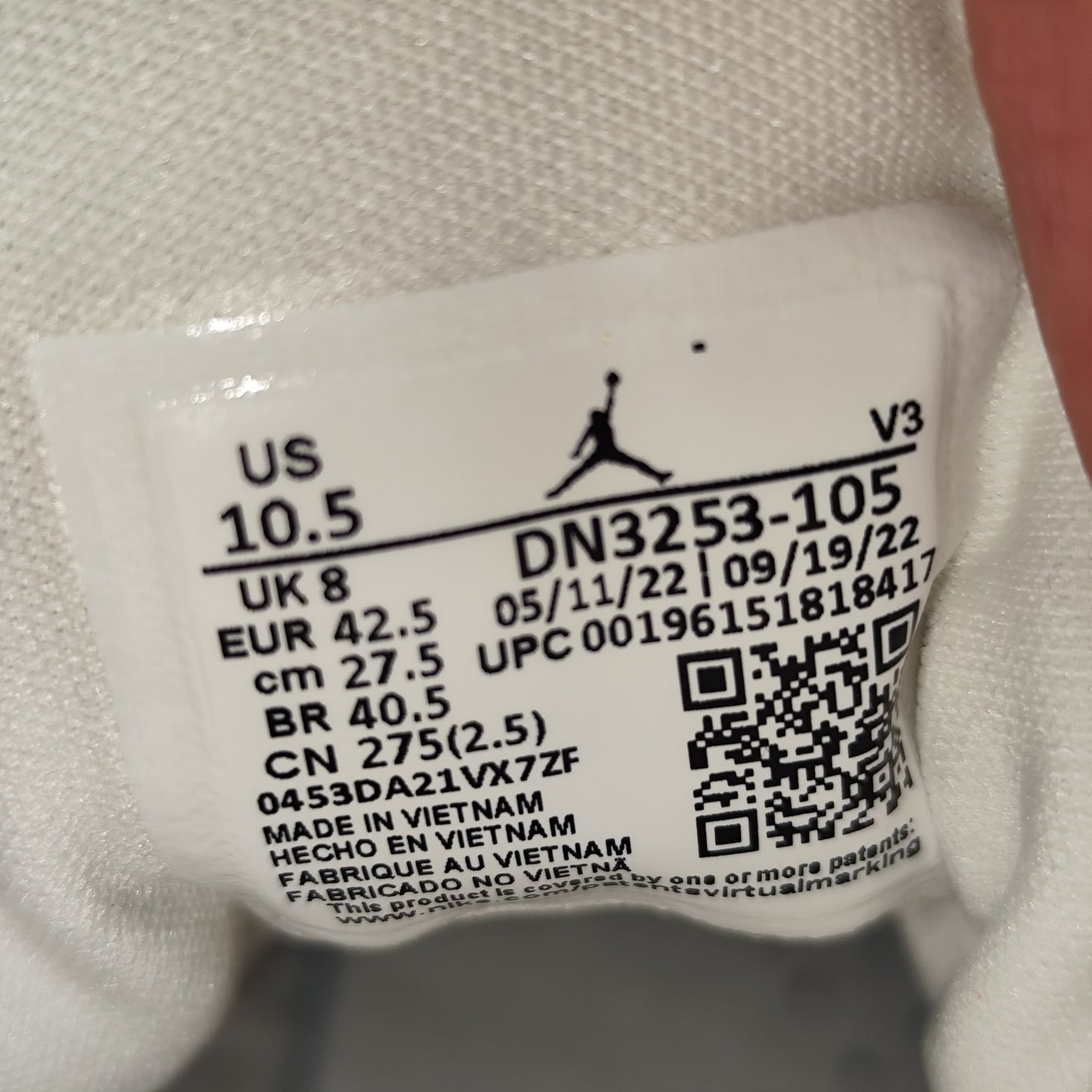 Talla 42.5 Jordan 1 Elevate