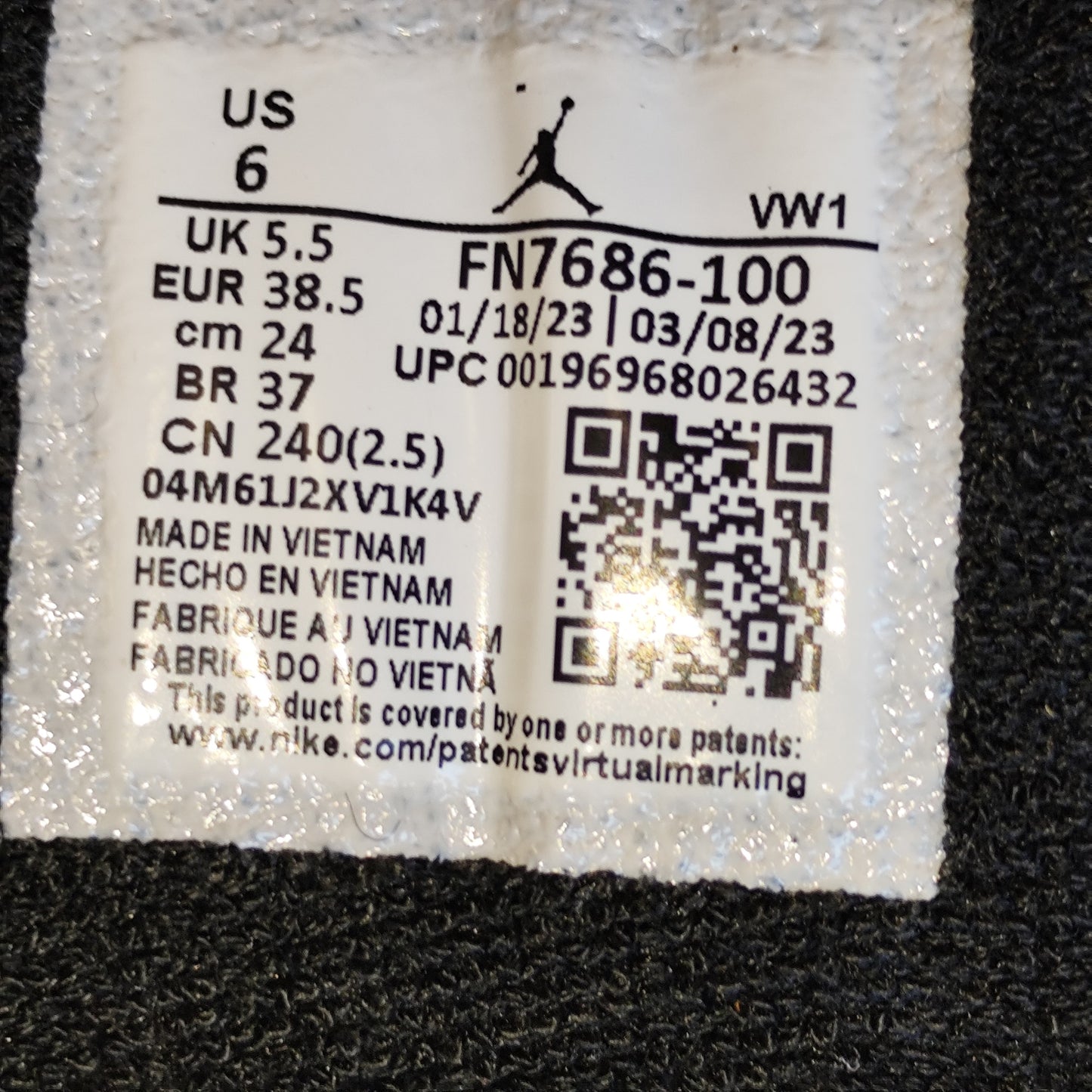 Talla 38.5 Air Jordan 2 Retro Low Quai 54