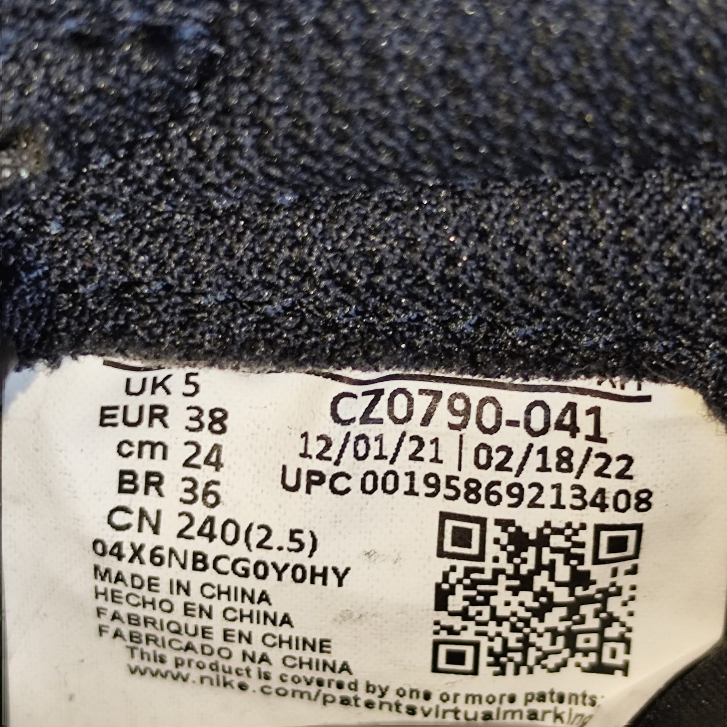 Talla 38 Jordan 1 Low