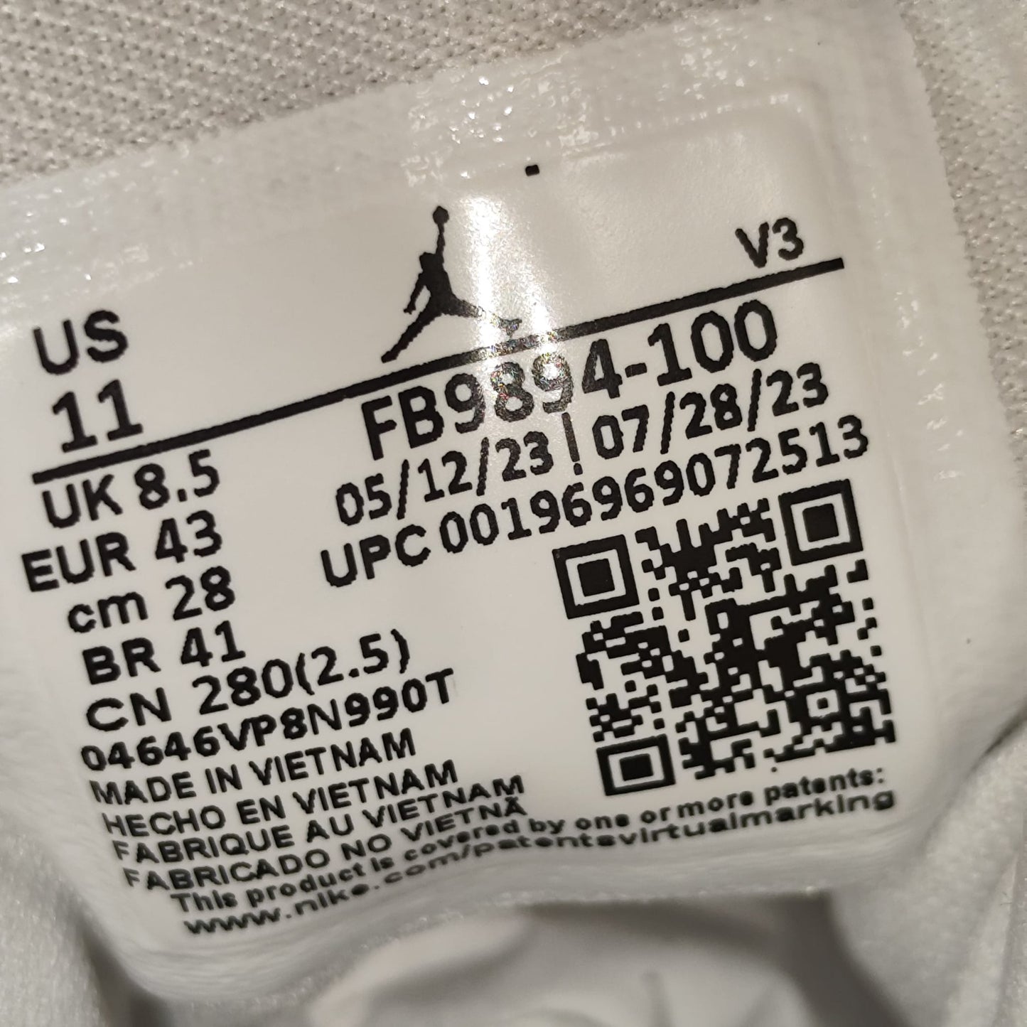 Talla 43 Jordan 1 Elevate