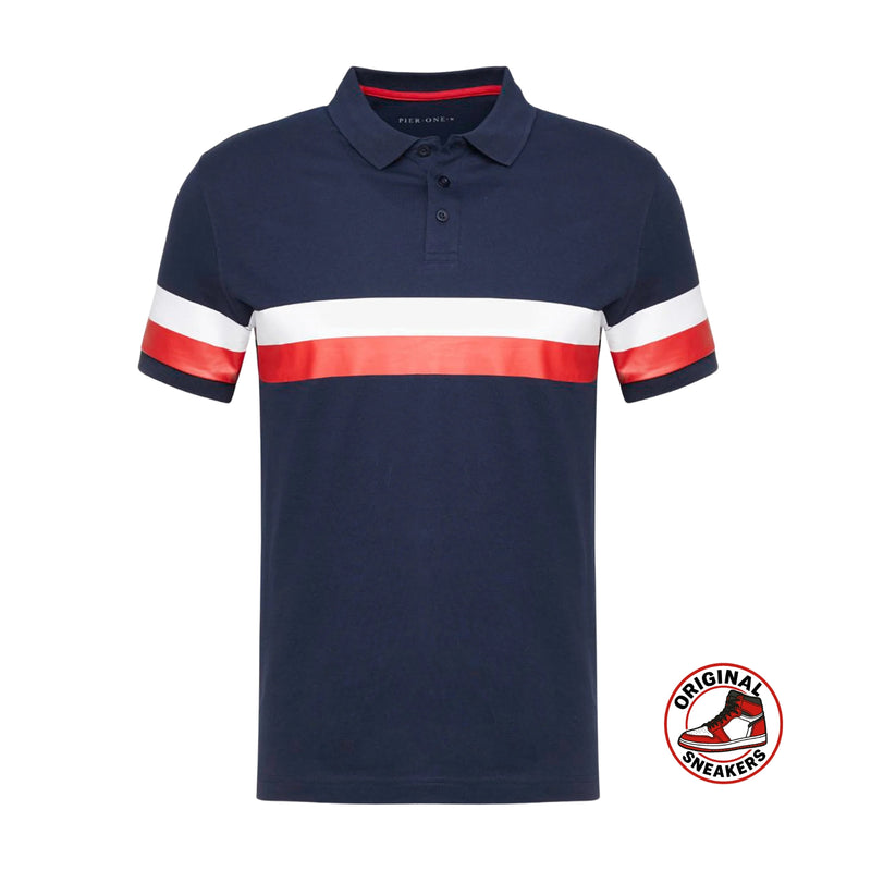 Talla XL- Polo Azul Pier One