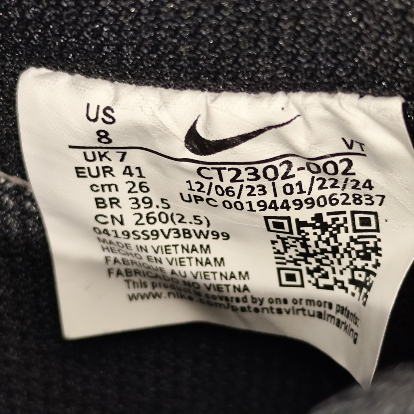 Talla 41 Air Force 1