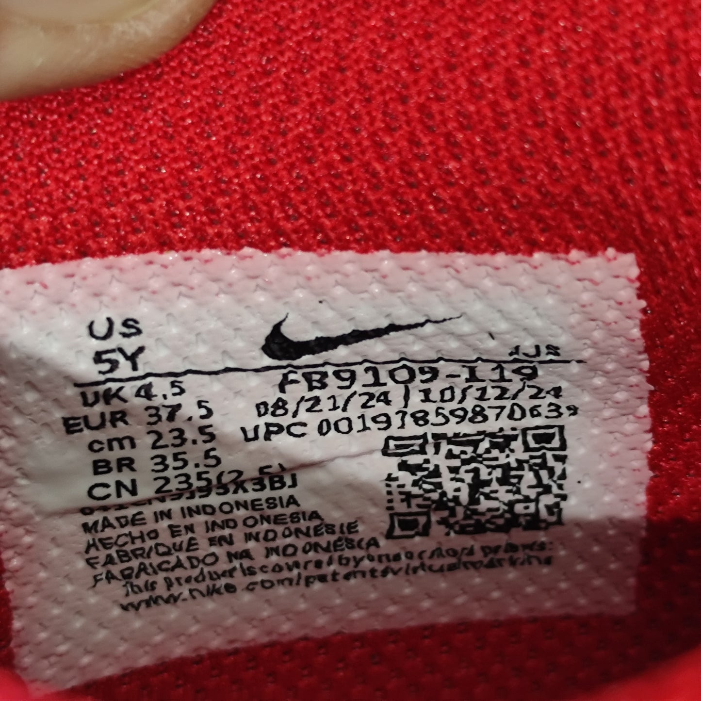 Talla 37.5Y Dunk